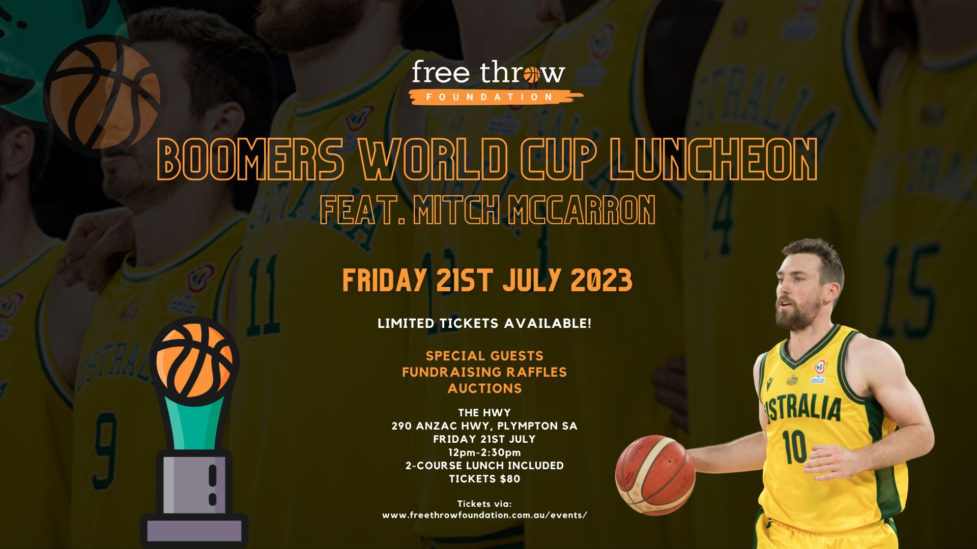 Featured image for “Boomers World Cup Luncheon feat. Mitch McCarron”